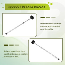 Club Stiff Arm, Travel Bag Support Rod Stick with Anti-Impact Support Cover,Foldable Bag Support Stick