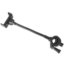 Mic Stand Phone Holder, Flexible Microphone Phone Holder Stand, Adjustable Mic Stand Holders for All Smartphones