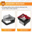 Power Push Button  Cover,Waterproof and Collision Resistant, Dustproof Safety Protector for 25mm Mounting Hole A 8