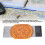 Orange Plastic Flight Computer for Aviation Pilot Navigation Training 3