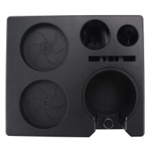 Organizador de Estación de Apisonado de Espresso, Soporte para Apisonador de Café para Portafiltros de Espresso de 58 Mm, 54 mm y 51 Mm, Organizador