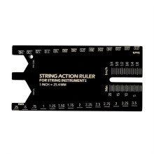 Righello di Misurazione 'Azione Delle Corde Della Chitarra Strumento In Lega di Alluminio per Strumenti A Corde per Chitarra Acustica e Basso