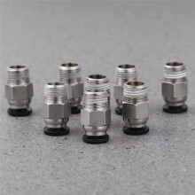 Raccordo Pneumatico per Tubo PTFE Dritto Maschio PC4-M10 per Stampante 3D per Raccordo Pneumatico per Tubo Bowden