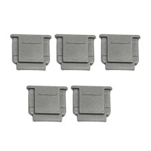 5Pcs Hot Shoe Cover Caps for ZV1M2 ZV1F/E10 A6000 A7M4/A7M3/A7RM4 Digital Cameras Dust and Scratch Protections Grey