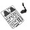 Set di 5 supporti in ABS per action figure per modelli 1/144, nero 1