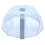 Blu 26x11 cm Coperchio anti-schizzi per microonde ABS/PC 14