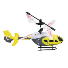 Elicottero RC in lega ricaricabile con luci, 2.5 canali, lungo 20,5 cm
