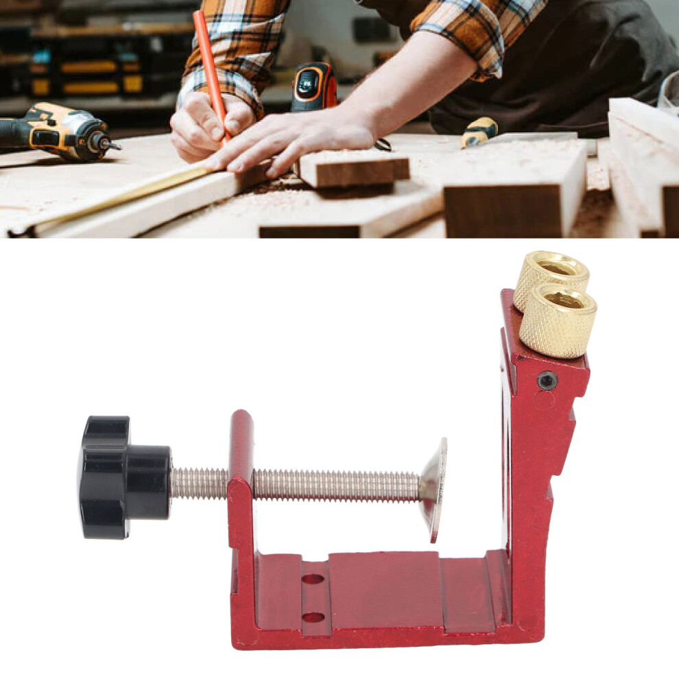 Aluminum Alloy Adjustable Pocket Hole Jig Kit For Woodworking And Decoration 8711386064716