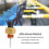 Coolant Temp Level Switch Sensor 1/2" Brass Hydraulic Transmitter for Diesel 4