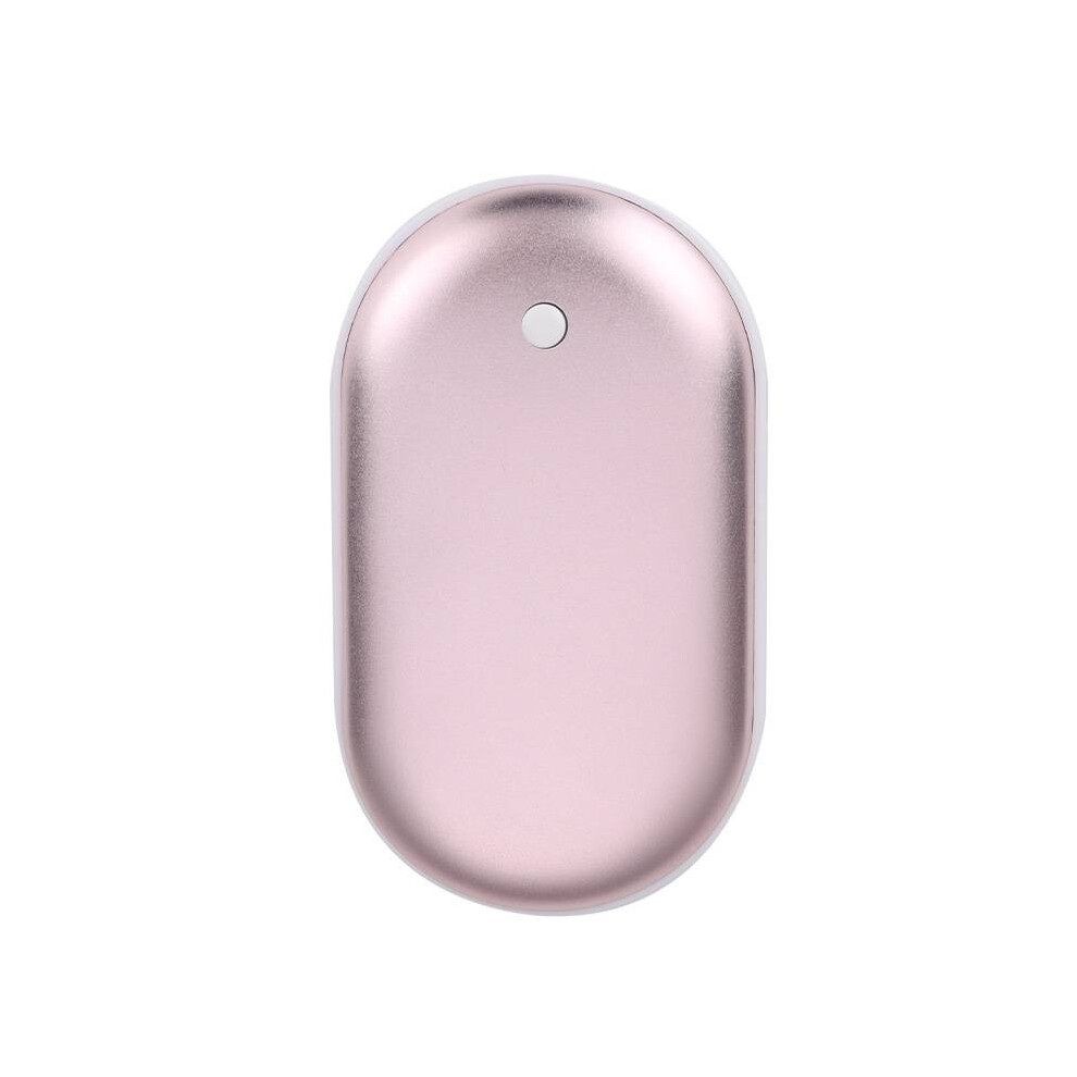 Gold (Rose ) Hand 10000Mah Electric Hand Warmer 3 Levels Usb Rechargeable Warm Simple Keep