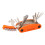 Outil multifonction vélo 20-en-1, compact, portable, orange 16