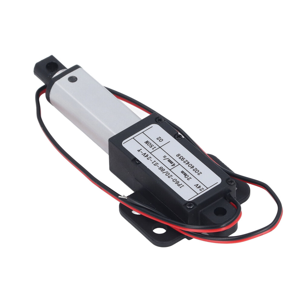 150N Thrust Linear Actuator 20mm Stroke 24V 4mm/s