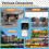 Indoor Security Camera with Clock, 3MP HD, Night Vision, 128G Support 6
