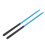 Blue Aluminum Alloy 5A Drum Sticks, Non-Slip Handle, Solid PowerBoost 16