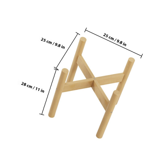 Balcony Planter Stand Khaki 1 Set 1