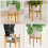 Balcony Planter Stand Khaki 1 Set 7