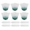 6Sets Groene Plantenkweekpotten Met En Label Plastic 11