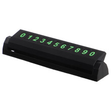 Multi PVC Car Dashboard Parking Card Temporary Phone