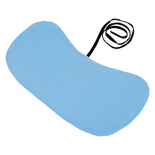Sky-Blue Musical Instrument Cleaning Cloth for Sax & Flute