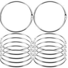 12Stk Praktische Metallringe Für Buchbindung, Scrapbook Und Basteln