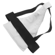 Coquille Protection Sportive Homme Blanc Respirant Maintien