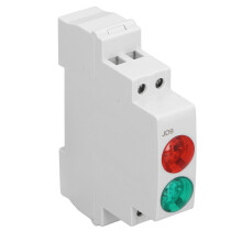 DIN-Schienen-Signalleuchte JD9 230 V 20 mA Rot/Grün 6 mm²