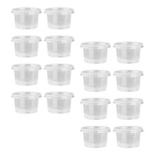 50Stk Mehrzweck Kunststoff Dessertbecher Pudding Eiscreme