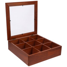 Holz Teebeutel Und Aufbewahrungsbox 50 Stk