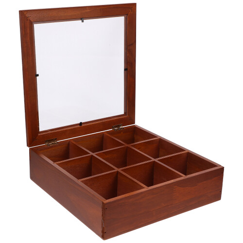 Holz Teebeutel Und Aufbewahrungsbox 50 Stk