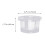 50Stk Mehrzweck Kunststoff Dessertbecher Pudding Eiscreme 3