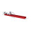 Precision Aluminum Circular Saw Guide with Adjustable Base Red 3