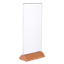 Présentoir En Acrylique Transparent Pour Menus Et Informations
