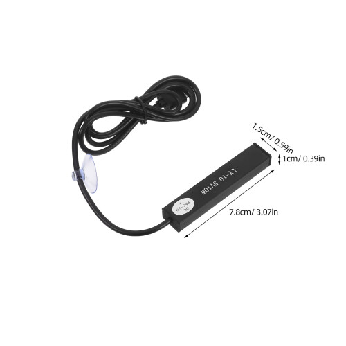 Mini Betta Fish Tank Heater USB Compact ABS Small Aquarium Warmer 1