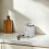 Home Use Grain Mill Grinder White Plastic Stainless Steel Compact 7