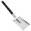 Silver Fireplace Multipurpose Ash and Garden Scoop 9