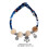 Collier Chat Coton Bois Avec Cloche Ajustable 3