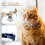 Collier Chat Coton Bois Avec Cloche Ajustable 7