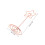 10Pièces Clips Dorés Support Cartes Pour Et 3