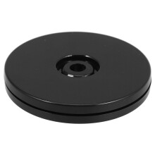 Spice Rack Turntable Rotating Swivel Stand Black 1pack