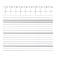 40Sets Clear Acrylic Stem Support Stakes for Flower and Plant Climbing