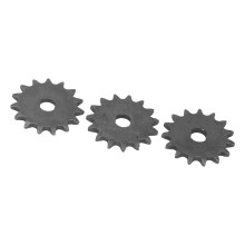 T8F 15T Ruota Dentata a Catena in Acciaio per Scooter Elettrico, Pignone per Motore, foro da 10mm