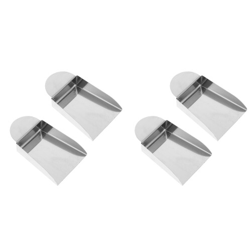 4St Duurzame Rvs Mini Schep Voor Sieraden En Beads DIY 2