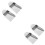 4St Duurzame Rvs Mini Schep Voor Sieraden En Beads DIY 7