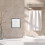 2Pcs Adhesive Black Water-Resist Socket Covers for Home Bathroom Use 4