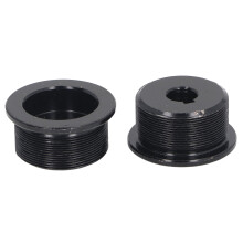Fine Performance Steel Flywheel Adapter, Premium Quality Replacement Part With Internal Thread And Strong Compatibility For Bike Drives