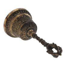 Metal Hand Bell Copper Golden Durable Simple Call Bell Decor