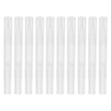 10Pièces Ongles Vides Rechargeables Plastique Multi Usage