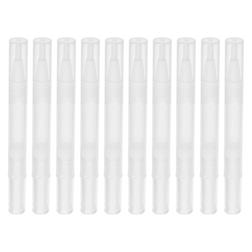 10Pièces Ongles Vides Rechargeables Plastique Multi Usage