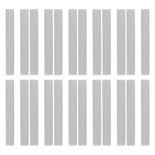 120Pcs White PVC Stick Erasers for Students Clean Erasing Drafting Art