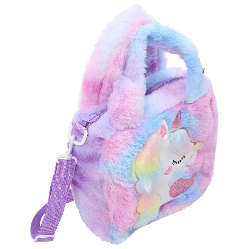 2St Paars Unicorn Rugzakje Tas Voor Kleine-image